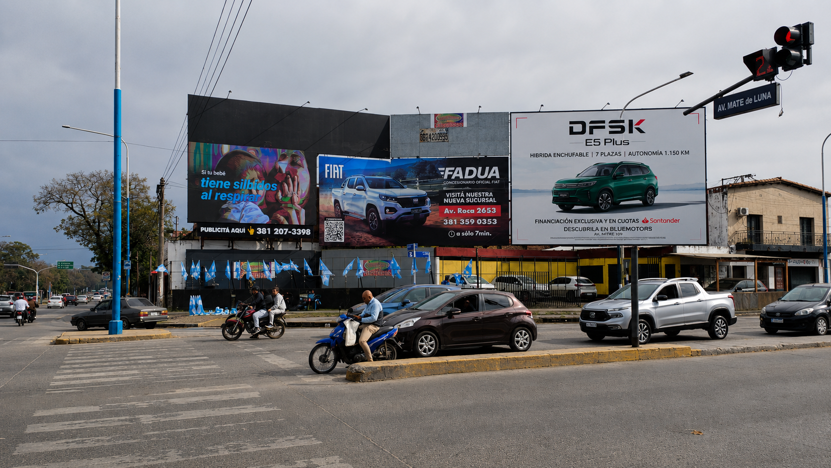 Av. Mate de Luna y Av. Ejército del Norte
